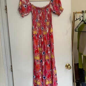 Cat & Jack Whimsy Pink Maxi Dress
